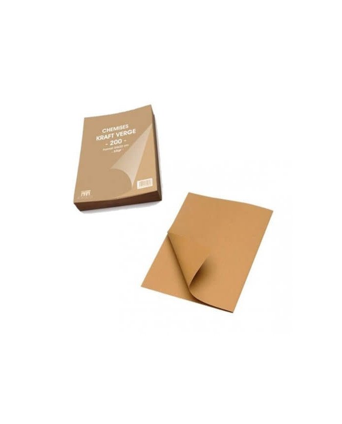 Paquet 200 Chemises Kraft 24*32 Selecta