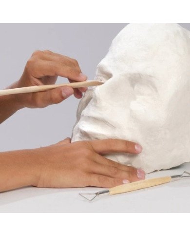 Pâte Autodurcissante 1kg Blanche Carioca