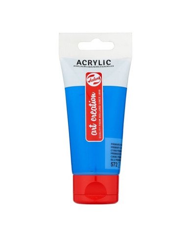 Tube De Peinture Acrylique Art Creation Talens 75ML Cyan Primaire Tube De Peinture Acrylique Art Creation Talens 75ML Cyan Primaire