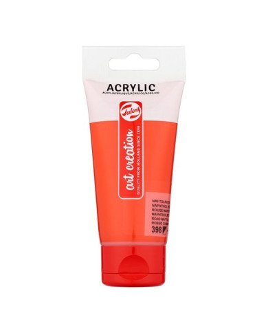 Tube De Peinture Acrylique Art Creation Talens 75ML Rouge Naphtol Clair Tube De Peinture Acrylique Art Creation Talens 75ML Rouge Naphtol Clair