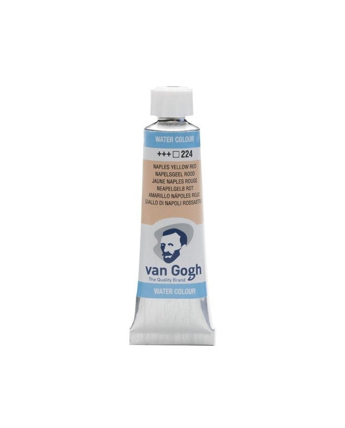 Aquarelle 10ML Jaune Naples Rouge - 224 Van Gogh