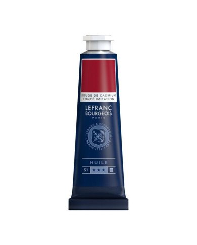 Peinture A L'huile Rouge De Cadmium Foncé - 882 - 40ml LEFRANC BOURGEOIS