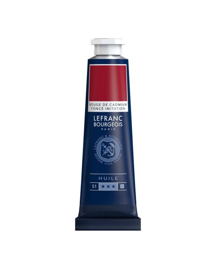 Peinture A L'huile Rouge De Cadmium Foncé - 882 - 40ml LEFRANC BOURGEOIS