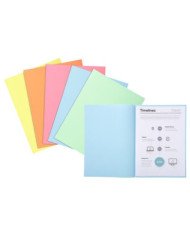 Paquet De 250 Sous-Chemises Super 60G - 22X31CM - Couleurs Assorties EXACOMPTA