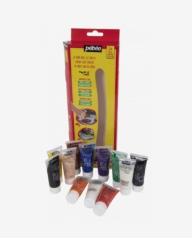 Kit Découverte Peinture Aux Doigts 12*20ML PEBEO
