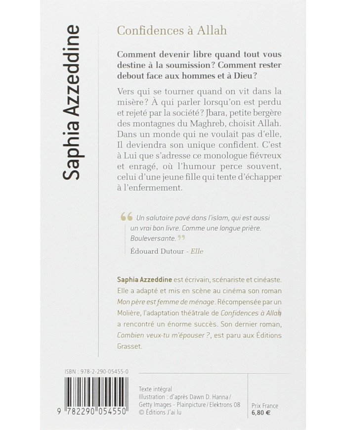 Confidences à Allah