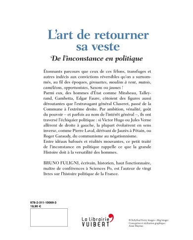 L'art de retourner sa veste L'art de retourner sa veste