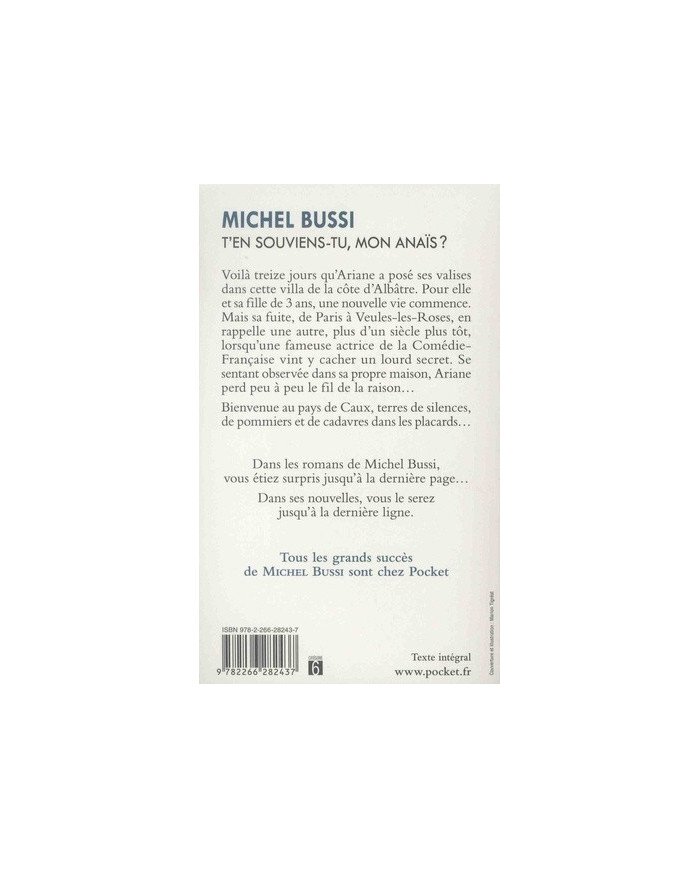 T'en souviens-tu, mon anais ?