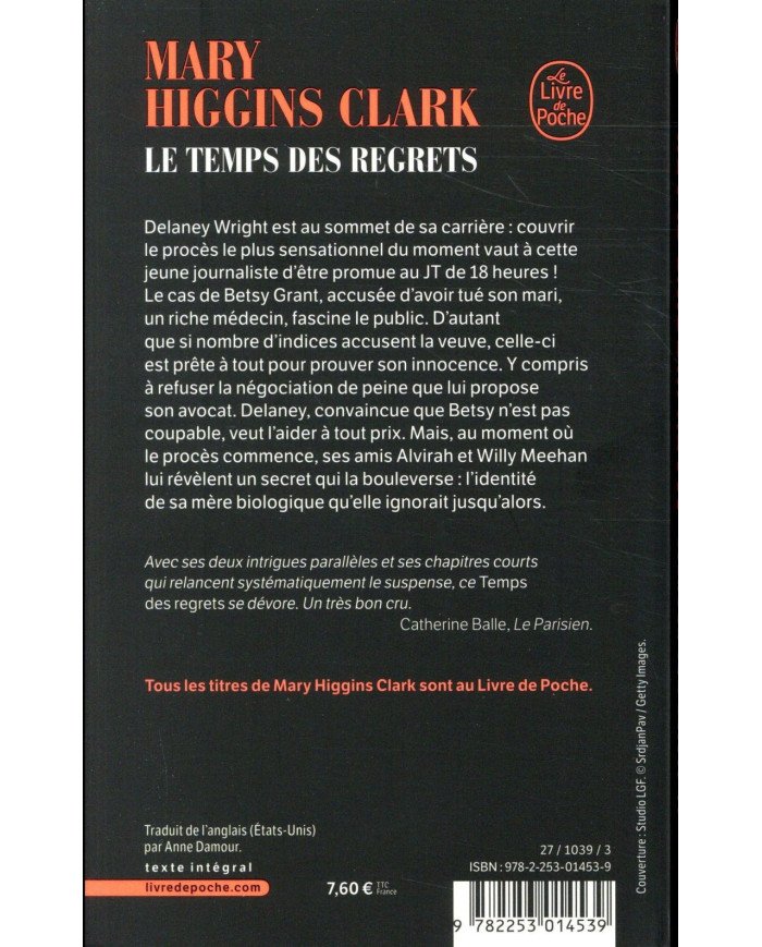 Le temps des regrets