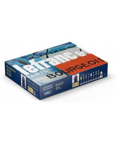 Coffret De Peinture A L'huile Fine - 8 Tubes - Lefranc & Bourgeois Coffret De Peinture A L'huile Fine - 8 Tubes - Lefranc & Bourgeois