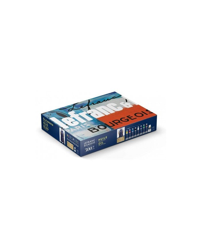 Coffret De Peinture A L'huile Fine - 8 Tubes - Lefranc & Bourgeois