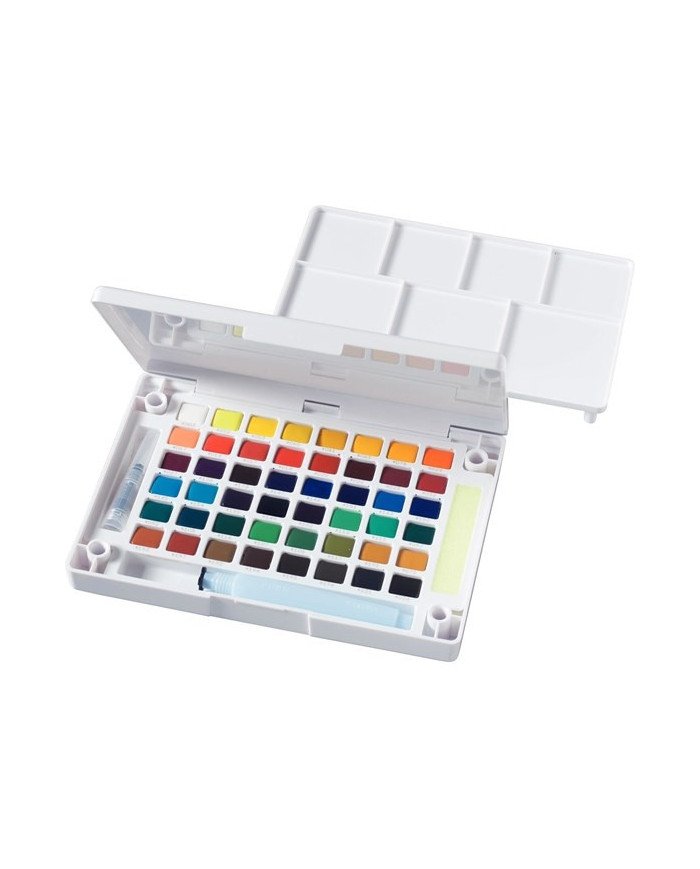 SAKURA KOI Kit De Peinture Aquarelle de Poche - 48 Couleurs