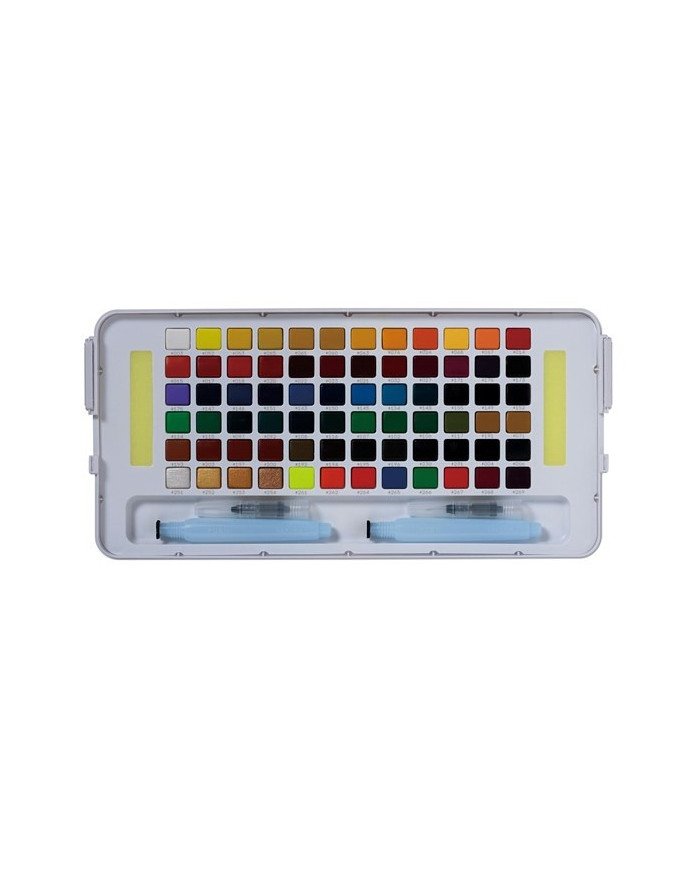 SAKURA KOI Boite de Peinture Aquarelle - 72 Couleurs