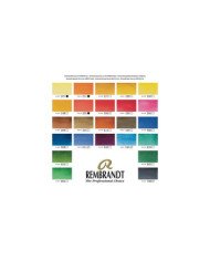 Aquarelle Extra Fine REMBRANDT 24 Couleurs + Pinceau