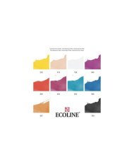 10 Feutres Brushpen Ecoline Mode - Talens