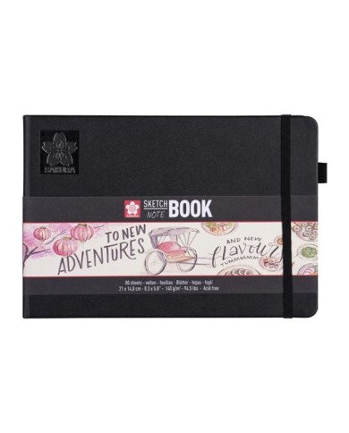 SAKURA Sketch Book 21x14.8CM - 140G - 80 Feuilles SAKURA Sketch Book 21x14.8CM - 140G - 80 Feuilles