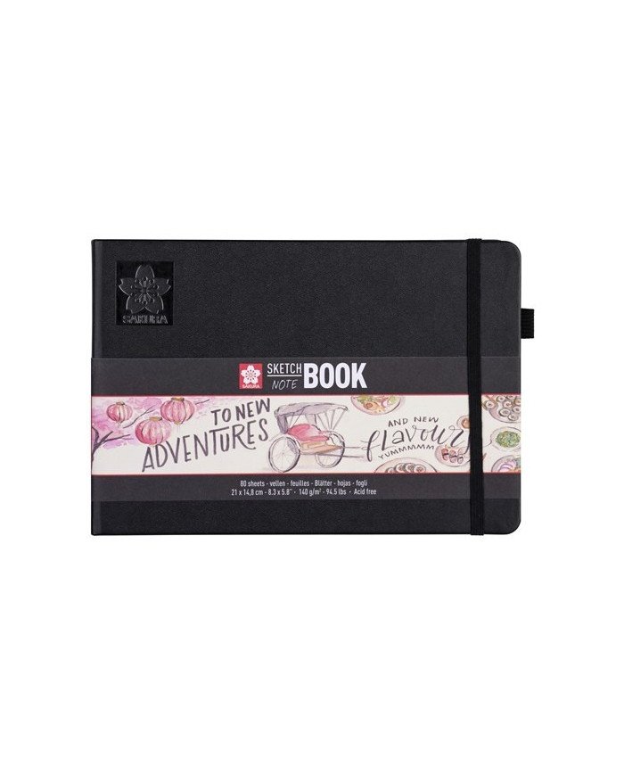 SAKURA Sketch Book 21x14.8CM - 140G - 80 Feuilles