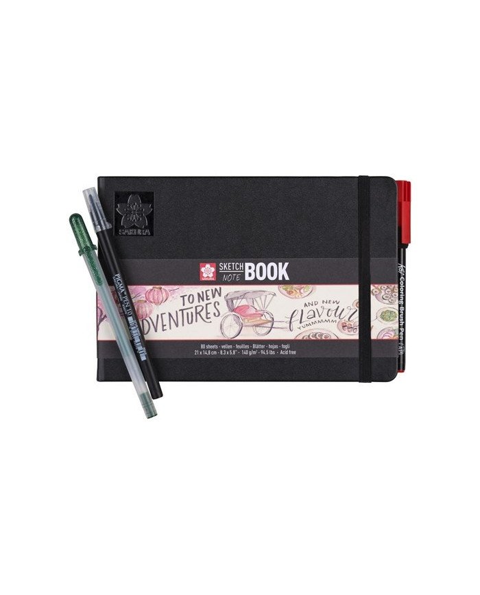 SAKURA Sketch Book 21x14.8CM - 140G - 80 Feuilles