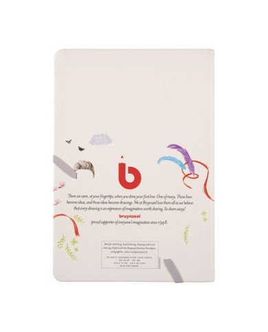 Carnet de Croquis 140 g/m² - 80 Feuilles - 14,8 x 21 cm (A5) Bruynzeel Carnet de Croquis 140 g/m² - 80 Feuilles - 14,8 x 21 cm (A5) Bruynzeel