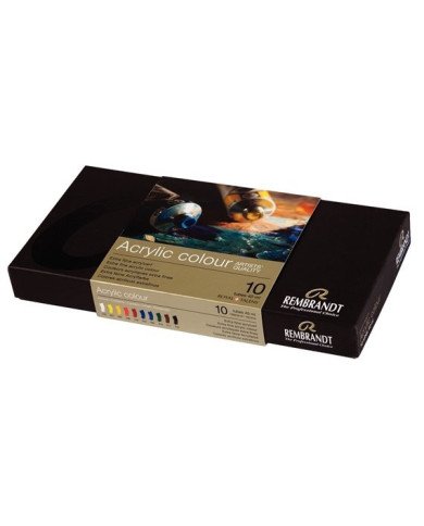 Acrylique Extra Fine Rembrandt 10 Tubes - 40Ml Acrylique Extra Fine Rembrandt 10 Tubes - 40Ml