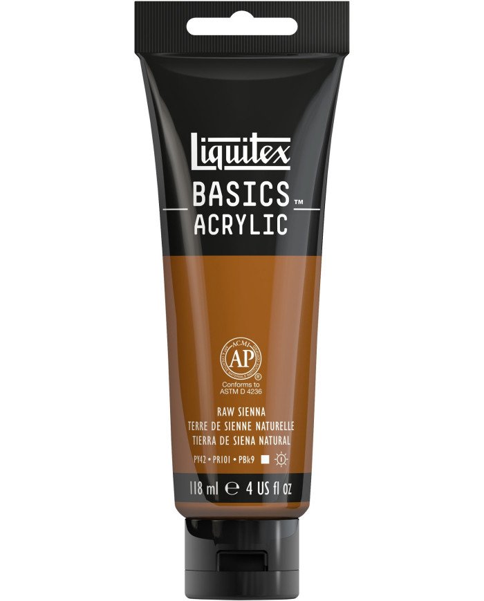 Liquitex Basics Acrylique Terre De Sienne Naturelle 118ML