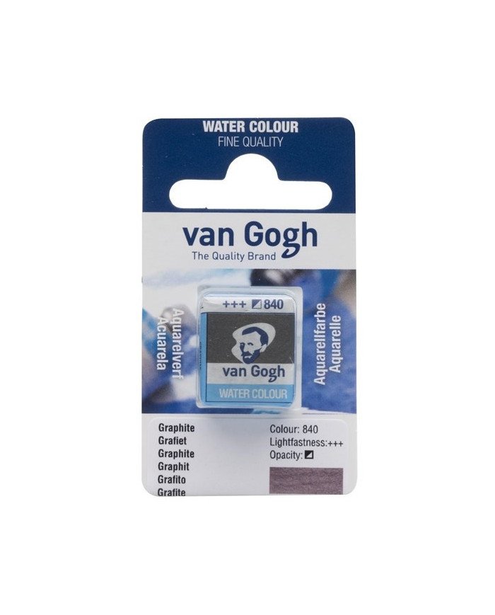 Peinture Aquarelle Fine Demi-Godet - 840 Graphite