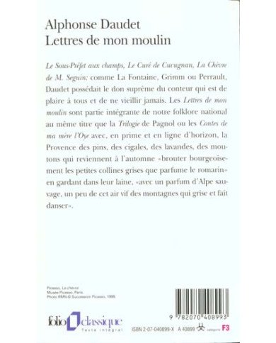 Lettres de mon moulin- Alphonse Daudet Lettres de mon moulin- Alphonse Daudet