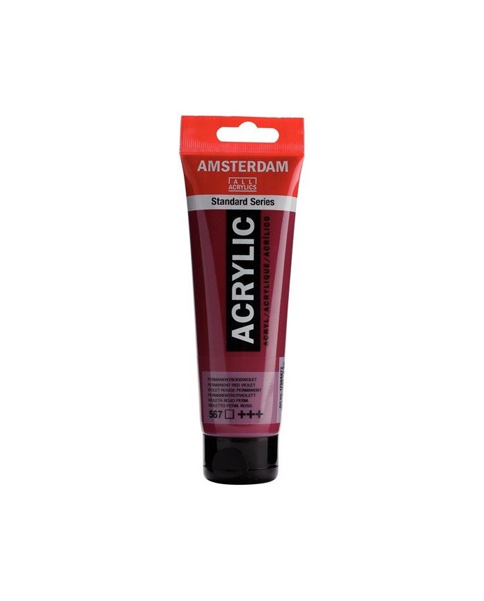 Le Libr'air - Standard Series Acrylique Tube 120 ml Violet Rougeâtre Permanent 567 - Amsterdam - Tunisie