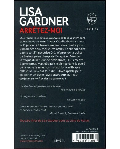 Arrêtez-moi Lisa Gardner Arrêtez-moi Lisa Gardner