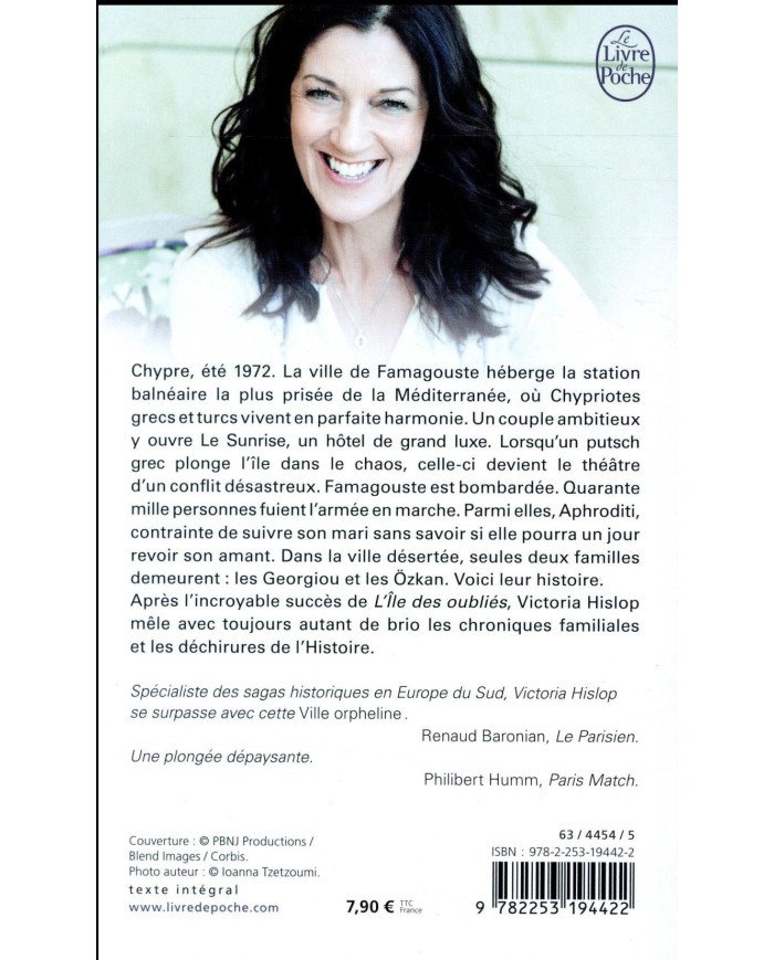 La ville orpheline Victoria Hislop