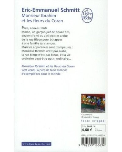 Monsieur Ibrahim et les fleurs du coran Monsieur Ibrahim et les fleurs du coran