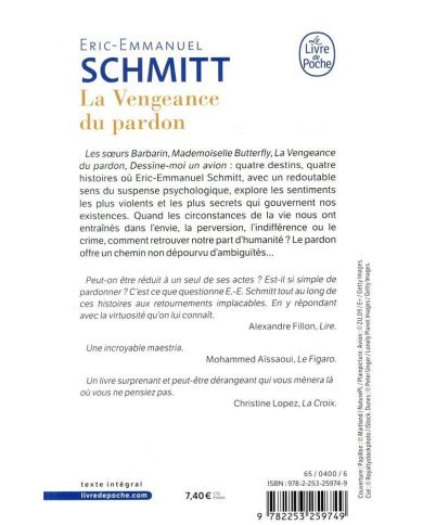 La vengeance du pardon La vengeance du pardon