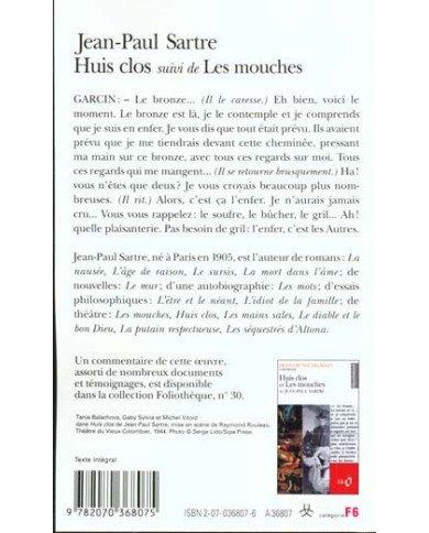 Huit clos - Les mouches Huit clos - Les mouches