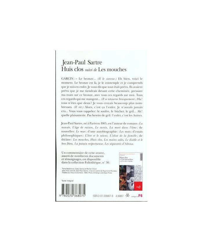 Huit clos - Les mouches Huit clos - Les mouches