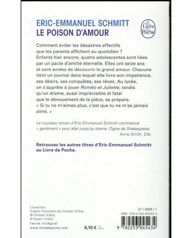 Le poison d'amour Le poison d'amour