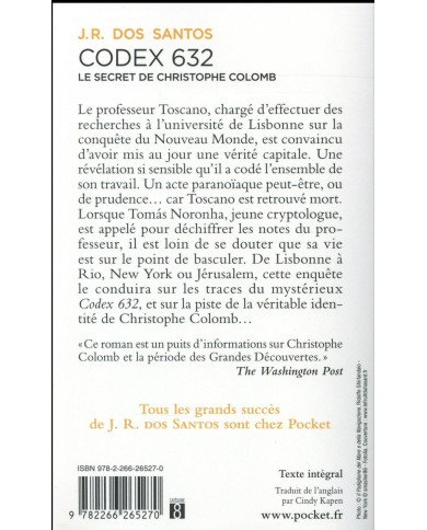 Codex 632 - Le secret de Christophe Colomb Codex 632 - Le secret de Christophe Colomb