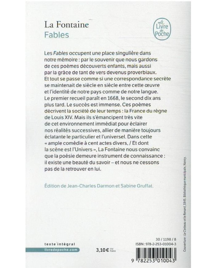La Fontaine - Fables
