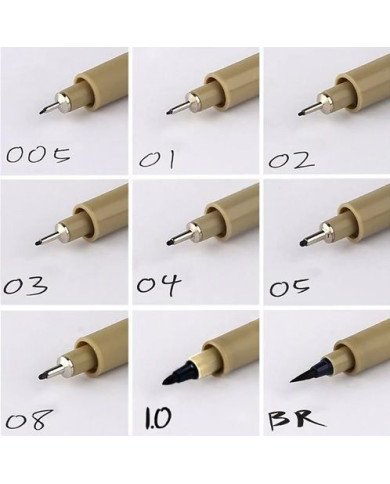 Stylo Pigma Micron 01 Noir 0.25 mm SAKURA