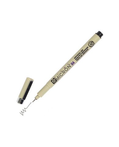 Stylo Pigma Micron 04 Noir 0.4 mm SAKURA Stylo Pigma Micron 04 Noir 0.4 mm SAKURA