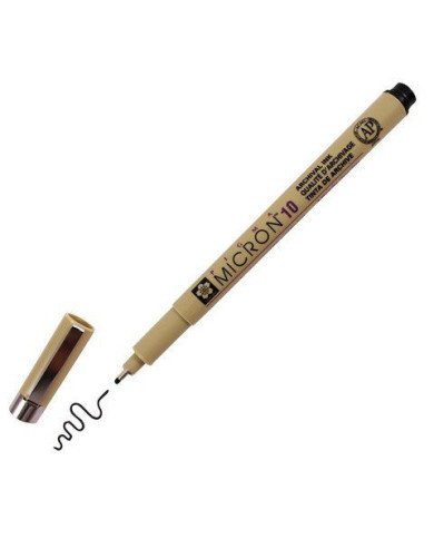 Stylo Pigma Micron 10 Noir 0.6 mm SAKURA Stylo Pigma Micron 10 Noir 0.6 mm SAKURA