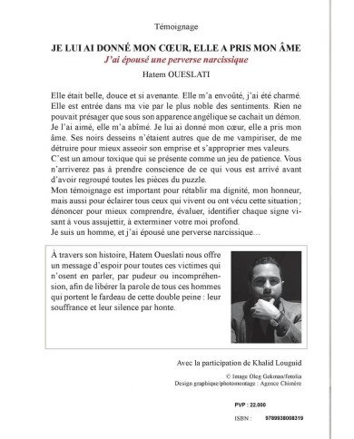 Je lui ai donné mon coeur, elle a pris mon âme - J'ai épousé une perverse narcissique Je lui ai donné mon coeur, elle a pris mon âme - J'ai épousé une perverse narcissique