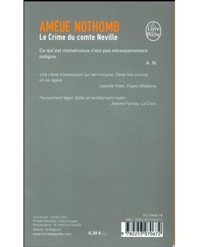 Le crime du comte Neville Le crime du comte Neville