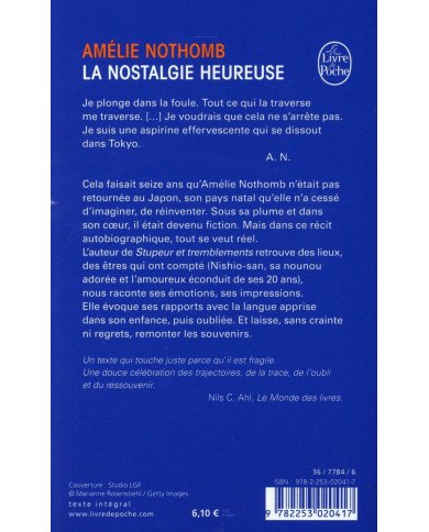 La nostalgie heureuse La nostalgie heureuse