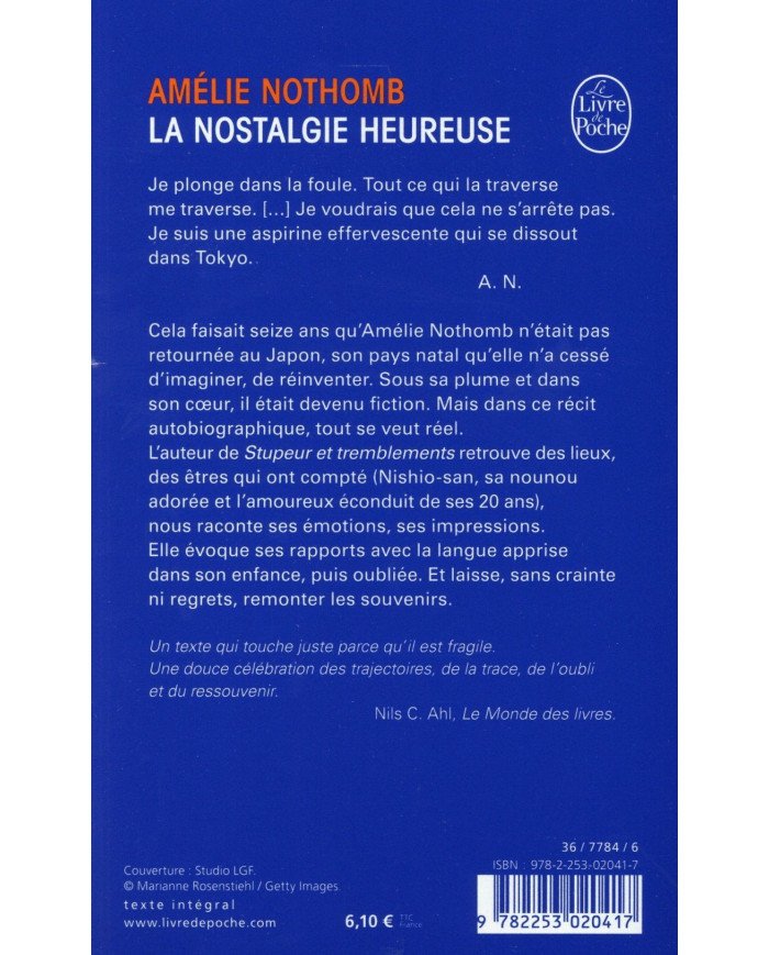 La nostalgie heureuse