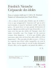 Crépuscule des idoles