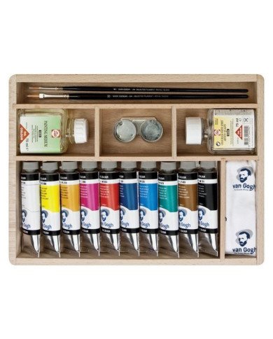 Coffret de Peinture à L'huile 10 x 40 ml Van Gogh Coffret de Peinture à L'huile 10 x 40 ml Van Gogh