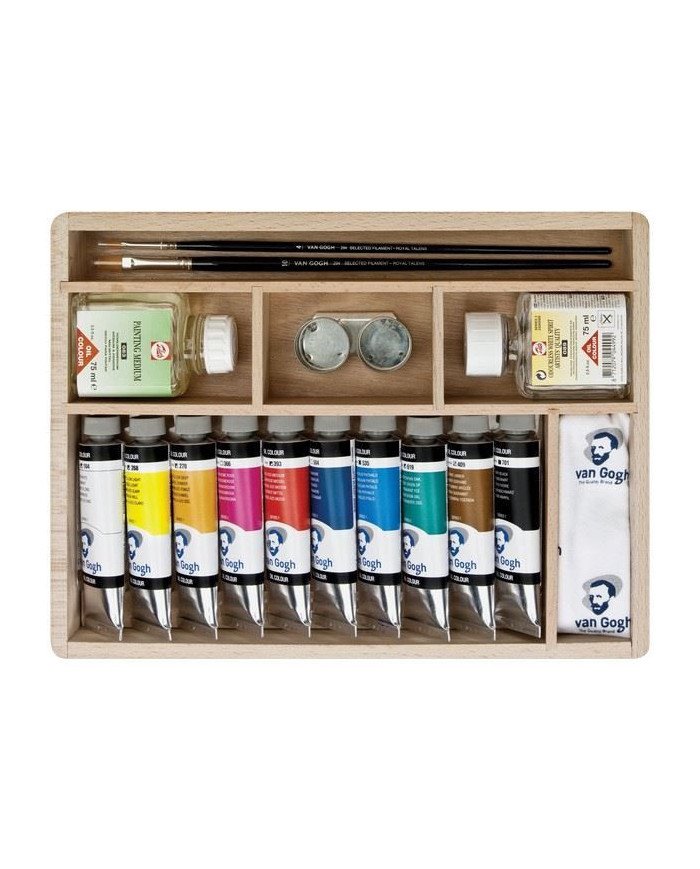 Coffret de Peinture à L'huile 10 x 40 ml Van Gogh