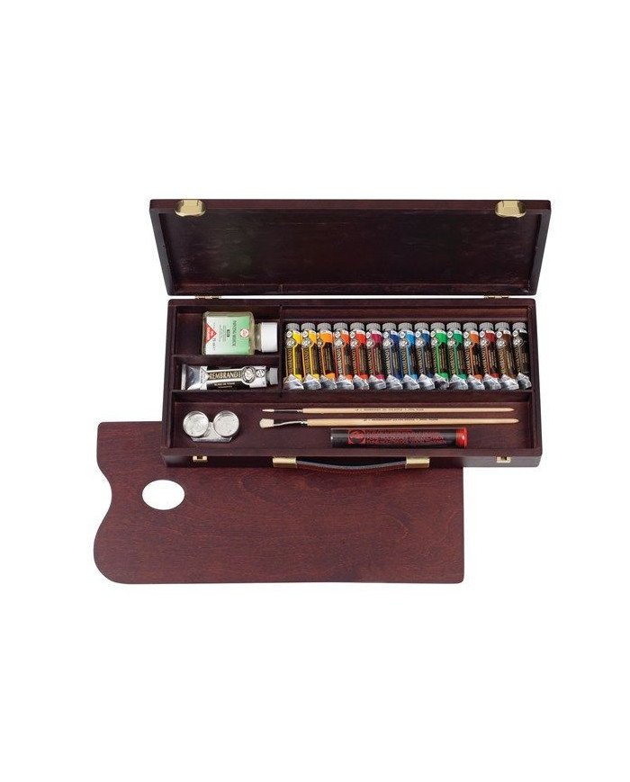 Coffret Peinture à L'huile Bois Traditional REMBRANDT