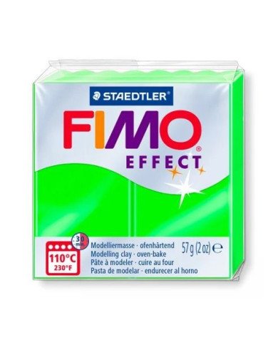 Pate Fimo Effect Vert Fluo 501 - 57G Staedtler Pate Fimo Effect Vert Fluo 501 - 57G Staedtler