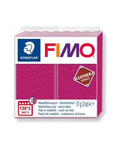 Pâte Fimo Leather Effect Baie 229 - 57G Staedtler